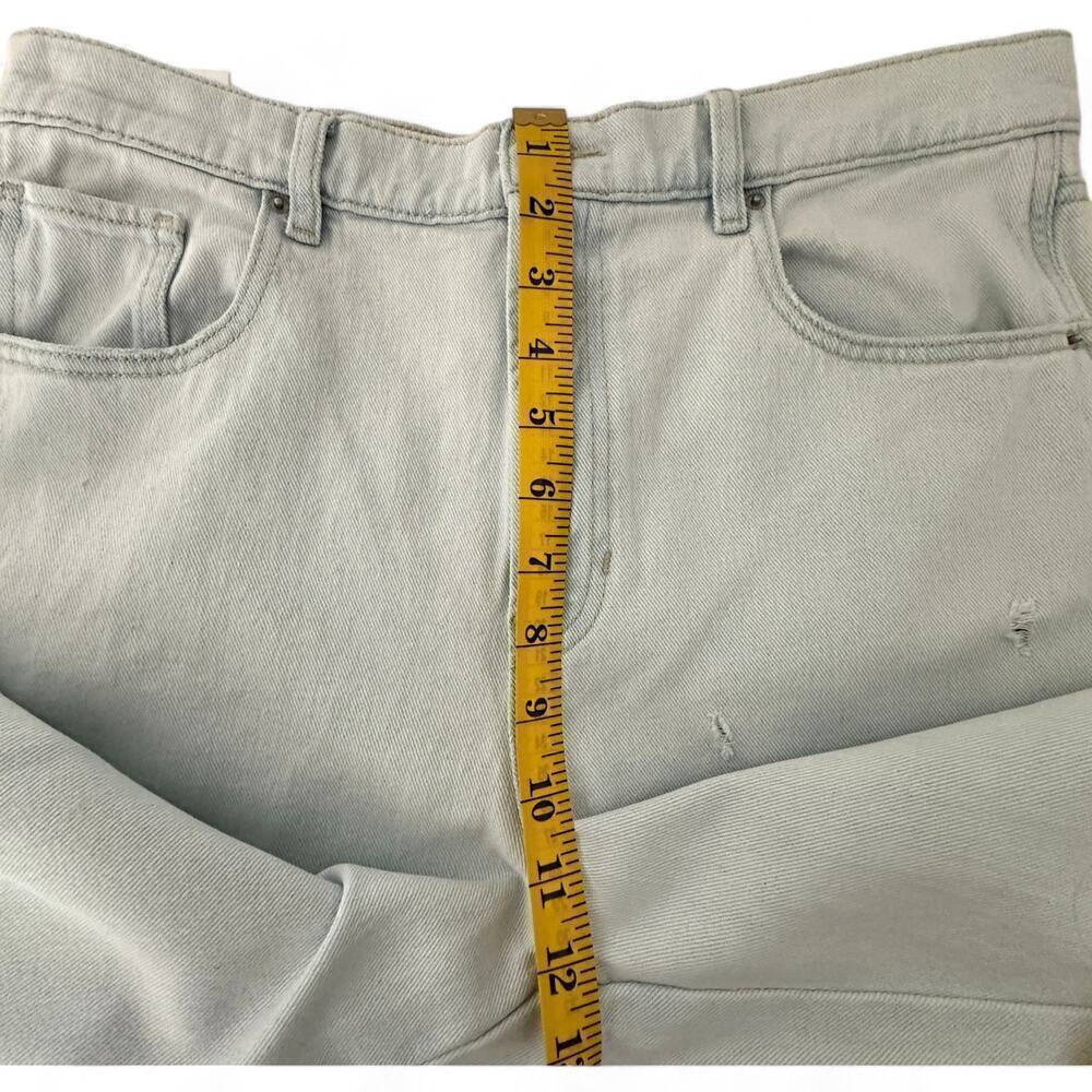 PacSun Light Indigo Ripped High Rise Baggy Jeans (30) - Picture 11 of 16